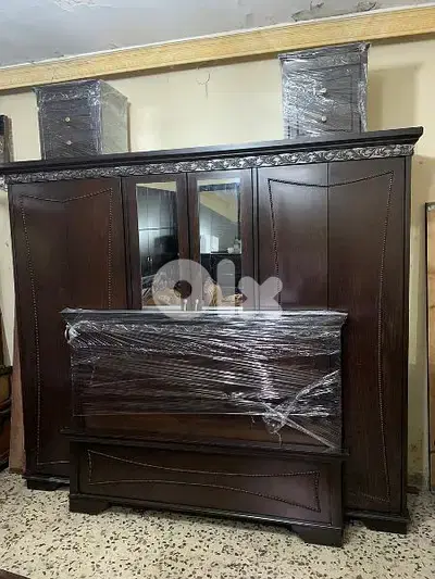 أوضة نوم كاملة خشب زان ولاتي