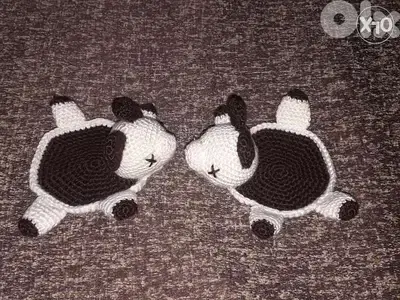 Teddy Bear crochet mug coasters 1 for 3$