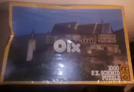 fx shmidt  "vianden castle" puzzle 1000 pcs 67.5*44 cm made in germany