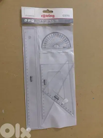 أربع قطع جديد - Rotring rulers set of 4