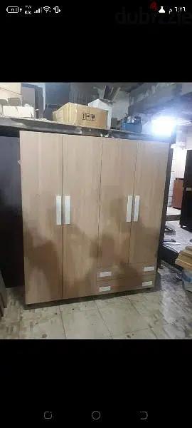 خزانة 4 درف متوفرة بجميع الالوان والمقاسات closet
