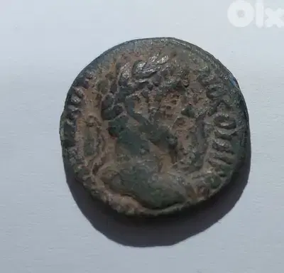 Lucius Verus  Coin Roman Emperor Year 162 AD  Decapolis mint