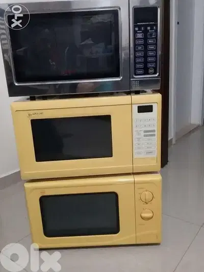 3 microwaves