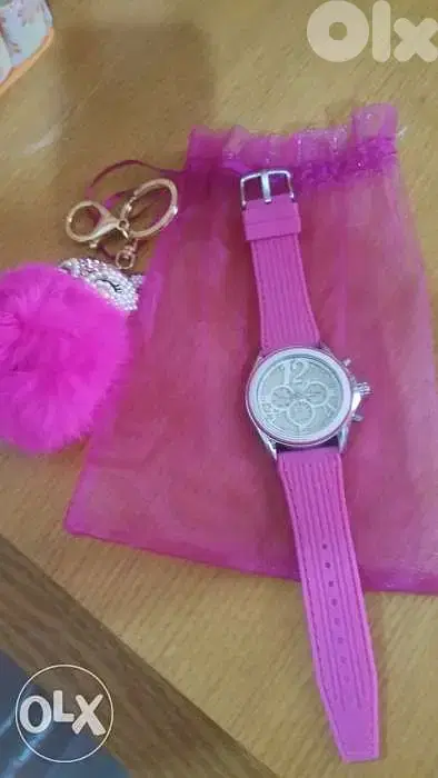 Watch with Key Holder