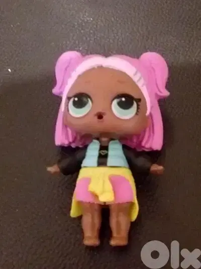 LOL original weared MGA still good doll +Her Big Egg box, both=14$