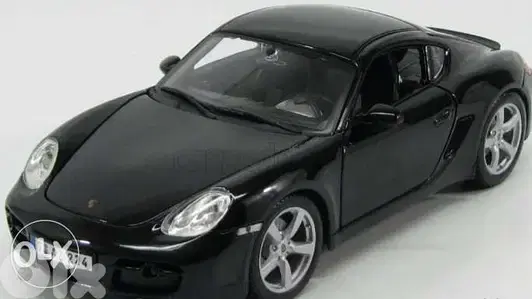 Porsche Cayman S diecast car model 1:18.