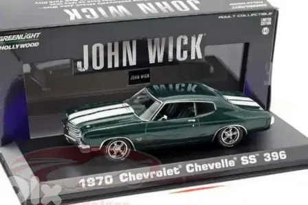 '70 Chevelle SS 396 (John Wick 2) diecast car model 1;43.