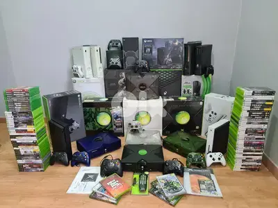 xbox consoles modded or no in very good cond