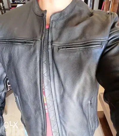 leather jacket