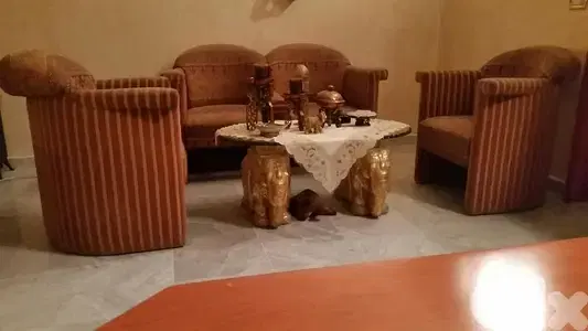 طقم اعدي فيل ٣ قطع خشب مصيف