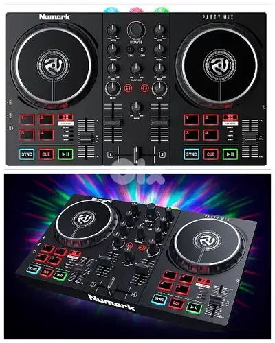 numark party mix 2 dj controller new in box