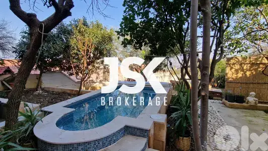 L11373-Guest House with a Pool for Rent in Batroun