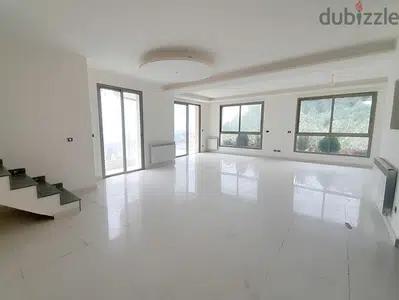 280 SQM Duplex in Bikfaya, Metn with Mountain View