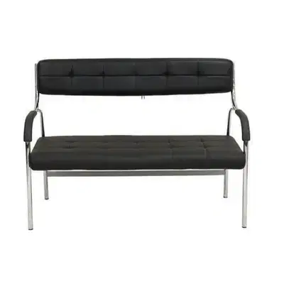 D-044 leather visitor bench