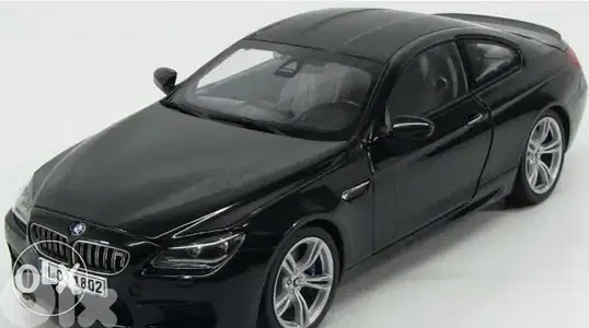 BMW M6 diecast car model 1:18.