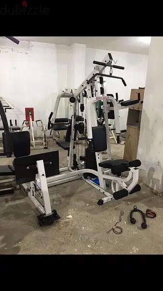 station all in one machine gym in home American brand heavy duty