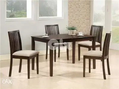 4 chairs table