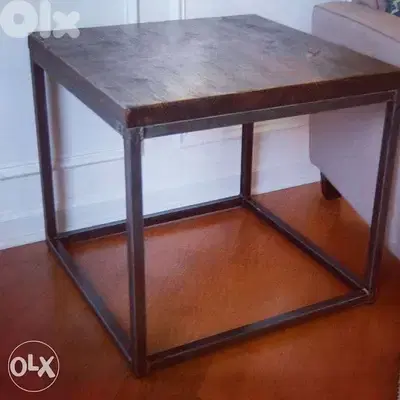 Industrial steel [ simple coffee table ]
