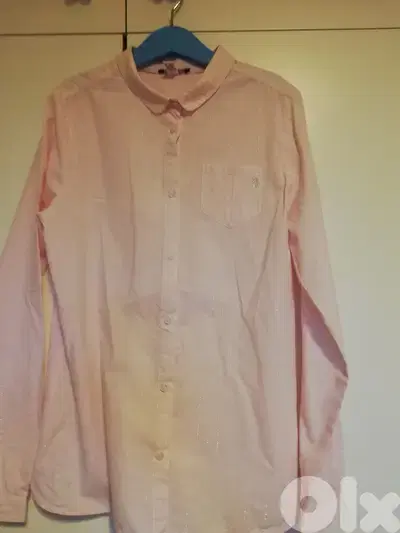 Okaidi pink shirt with matching pants
