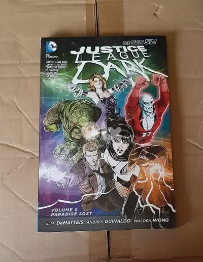 Justice League Dark Graphic Novel.