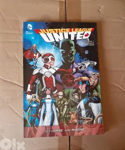 Justice League United Graphic Novel.