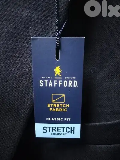 Stafford Blazer black size 48L XXL stretch comfort Stafford Blazer black size 48L XXL stretch comfort
