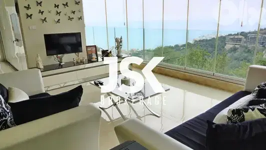 L11899-Sea View Apartment With 90sqm Terrace for Sale In Chnannir