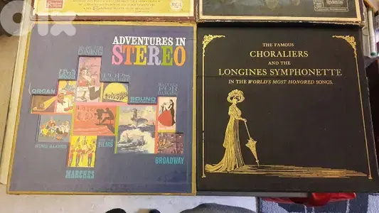 4 vinyl box sets of music