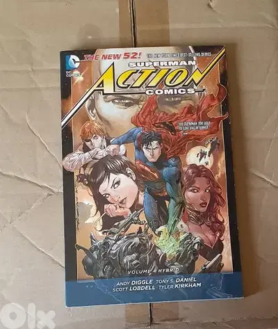 The New 52 Superman Action Graphic Novel.
