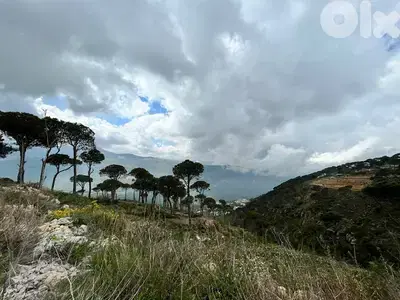 1550 Sqm | Land For Sale In Kaakour | Panoramic Mountain View