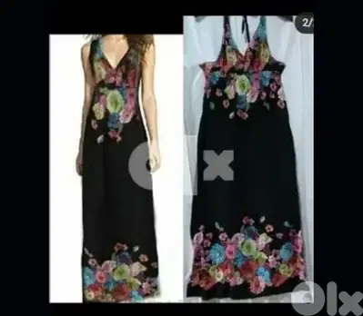 dress tawil byet3ala2 bel ra2be s to xxL