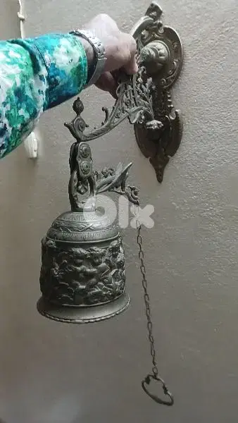 جرس نحاس قديم اوروبي
