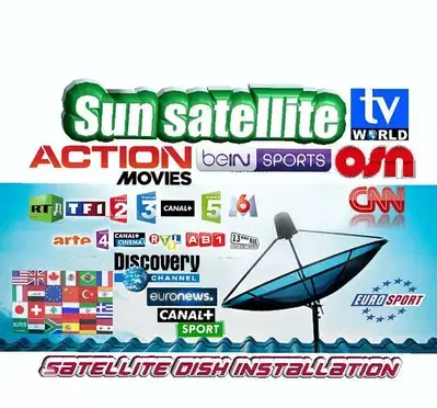 تركيب ستلايت قنوات لبنانية و فضائية satellite dish  World