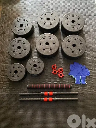 adjustable  dumbells