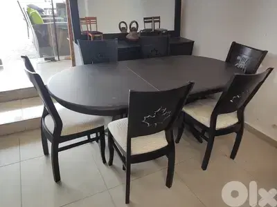 طاوله سفره ٦ كراسي