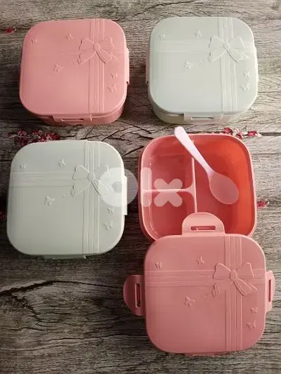 food tapperwer for kids with spoon