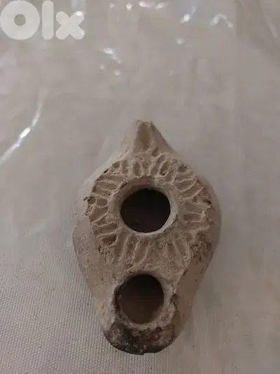 Ancient Roman Oil Lamp from the first century