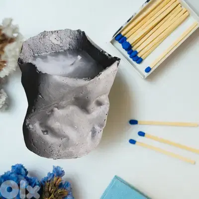 Concrete Candle