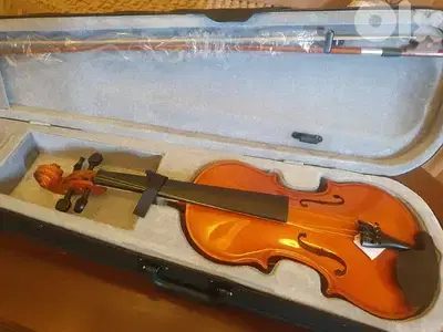 new violin 4/4 in box