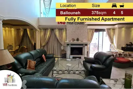 Ballouneh 375m2 Penthouse | Furnished | Luxury | View | Catch |