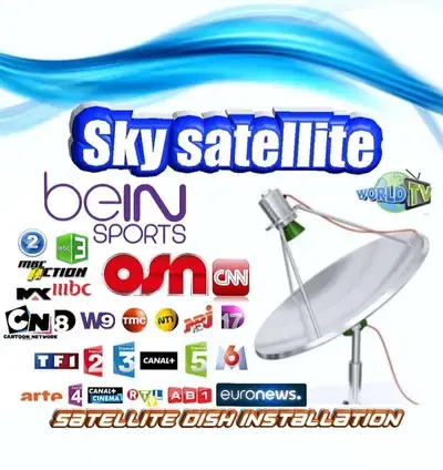 TV SATELLITE DISH & RECEIVERS I )