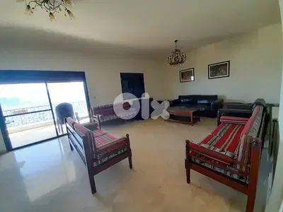 290 SQM  Apartment for Rent in Bikfaya, Metn with Mountain View