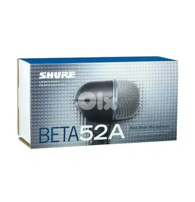 shure beta 52A for kick drums,new in box