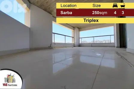 Sarba 250m2 | Luxury Triplex | Excellent Condition | Panoramic View|IV
