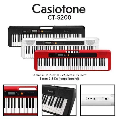 casio cts 200 keybord piano