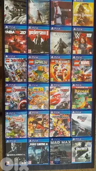 biggest collection of used PS4 games in Lebanon and the world biggest collection of used PS4 games in Lebanon and the world