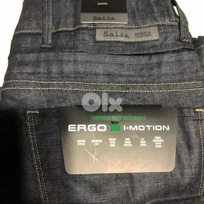 SALSA Black Ergo I-motion Jeans