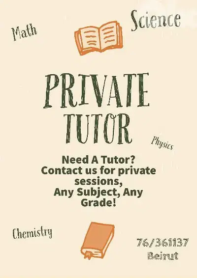 Leçons Particulières / Private Tutor