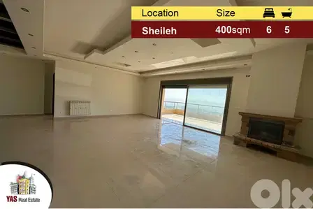 Sheileh 400m2 Duplex | Upgraded | Astonishing View | Unique |