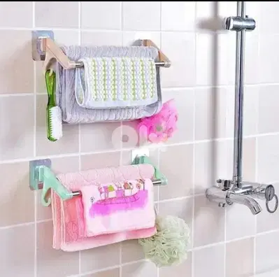 bathroom or kitchen double towels hanger
